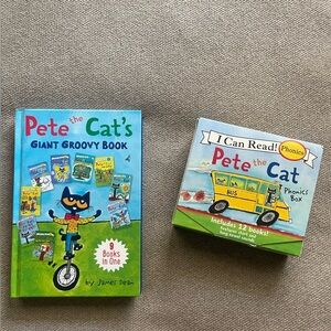 Brand new. Pete the cat books.